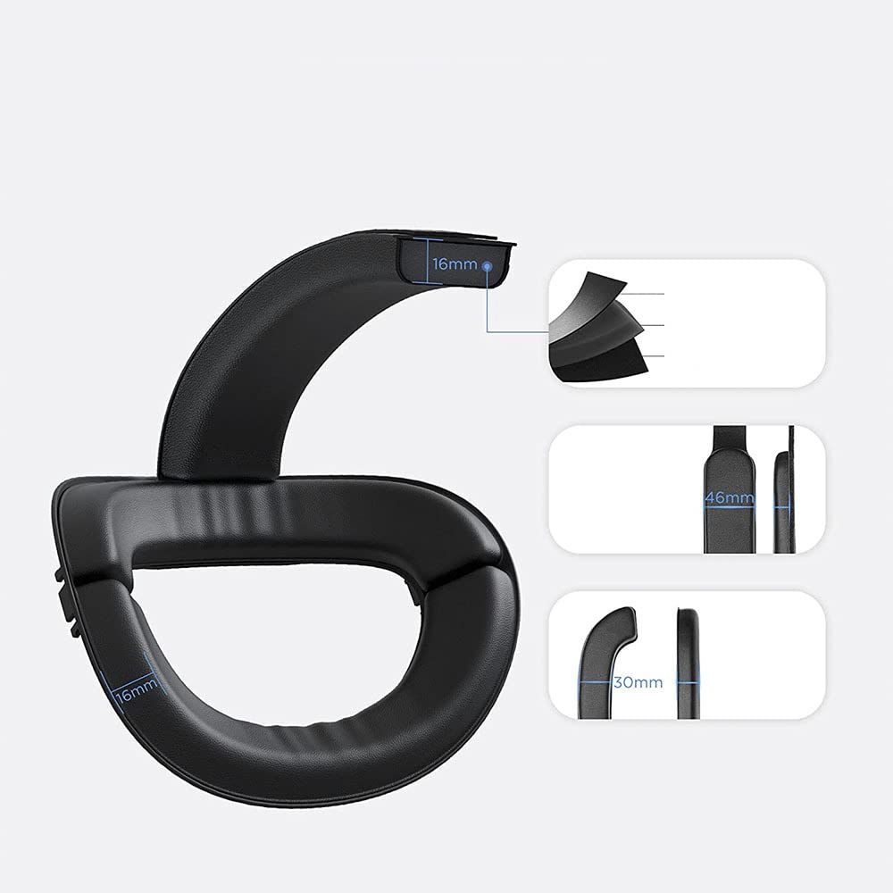 Para Oculus Quest 2 8000 Fuente Portátil mAh Auricular Accesorio Ajustable Auriculares Ajustable Almohadilla Cabeza Correa Reemplazo Diadema Correa de Cabeza Desgaste del cabezal de carga Oculus Quest
