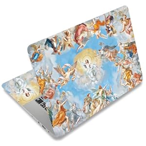 SUPERDANT Laptop Notebook Skin Sticker Cover Decal Renaissance Laptop Protector Notebook PC Computer Art Protector Universal Notebooks Art Decal Fits 12" 13" 13.3" 14" 15" 15.4" 15.6 inch
