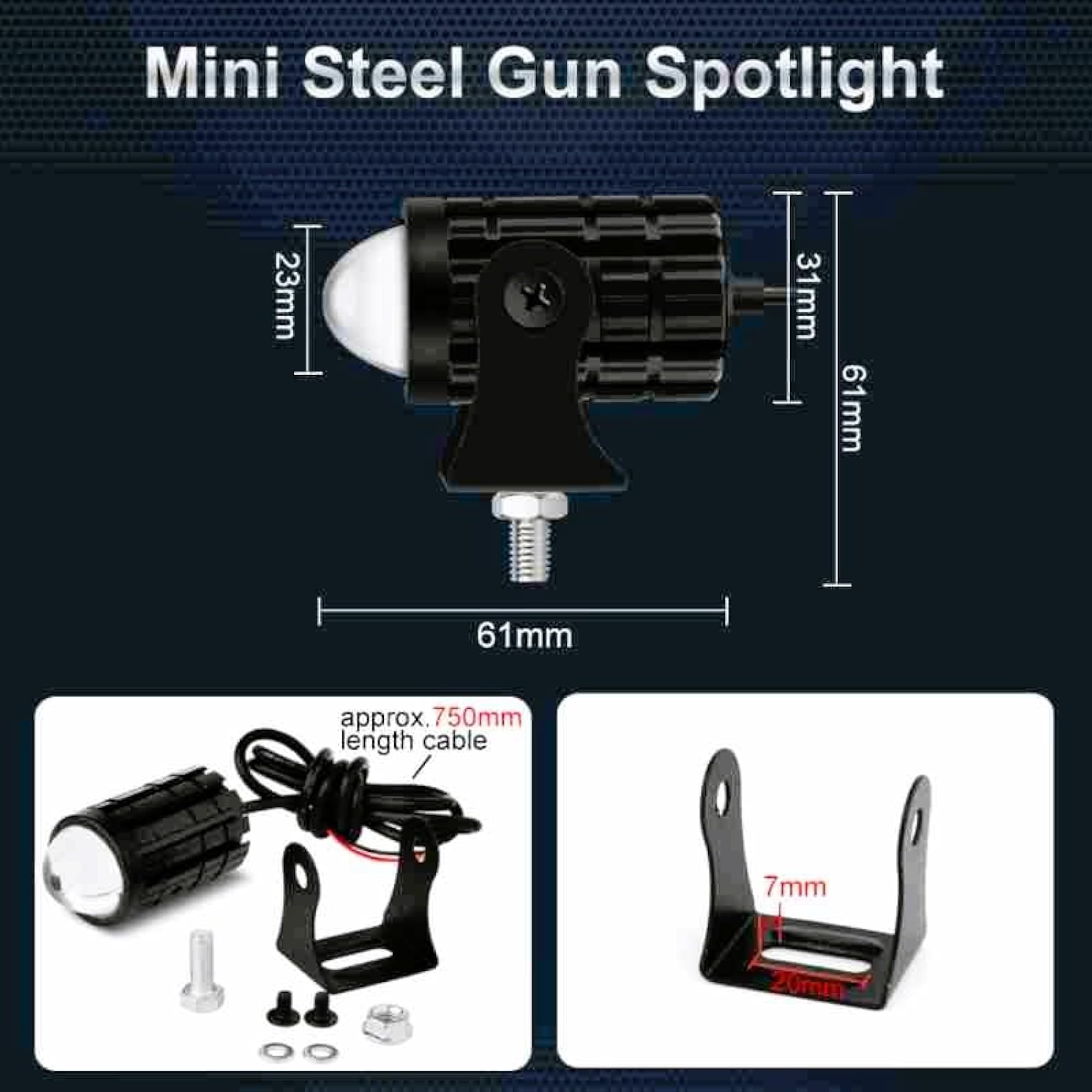 LED Fog Light for Yamaha FZS FI