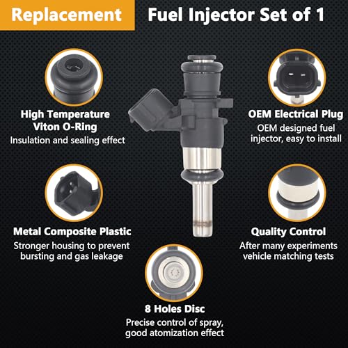 Yezoauto Fuel Injector for Sea-Doo Spark 900cc Models 2UP 2UP HO 3UP HO 19-25/60 2UP 90 2UP 90 3UP 21-23 / TRIXX 1UP 24-25 / TRIXX 2UP 19-23 / TRIXX 3UP 19-25 Replaces OE# 420874855 006-619 by Yezoauto - Image 4