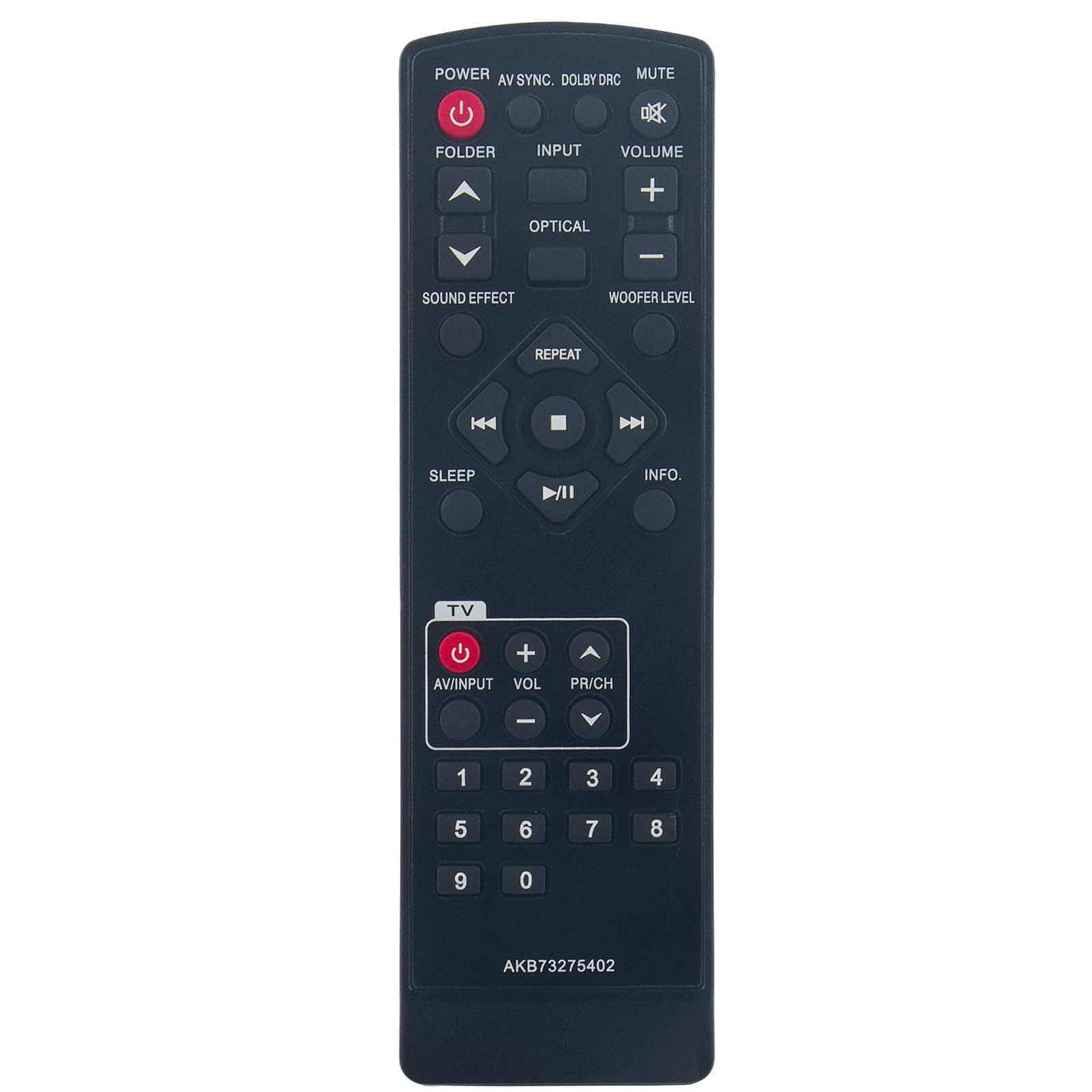 Télécommande AKB73275402 pour barre de son LG HLS36W - 5