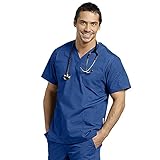 Oasis Marvella by White Cross Unisex V-Neck Solid Scrub Top X-Large Navy