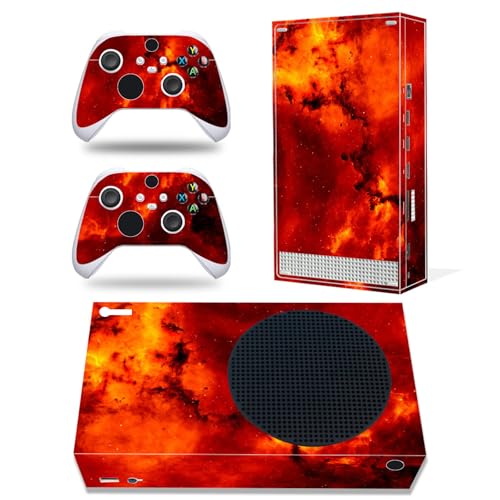 Image of Skin for Console Compatible with Xbox Series S (Orange)