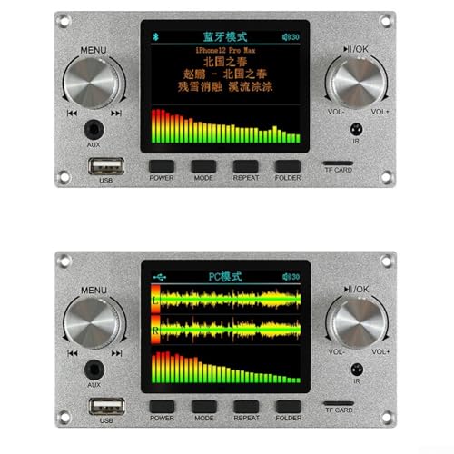 Decodificador de audio HiFi con salida I2S y Bluetooth para sonido de alta resolución 7