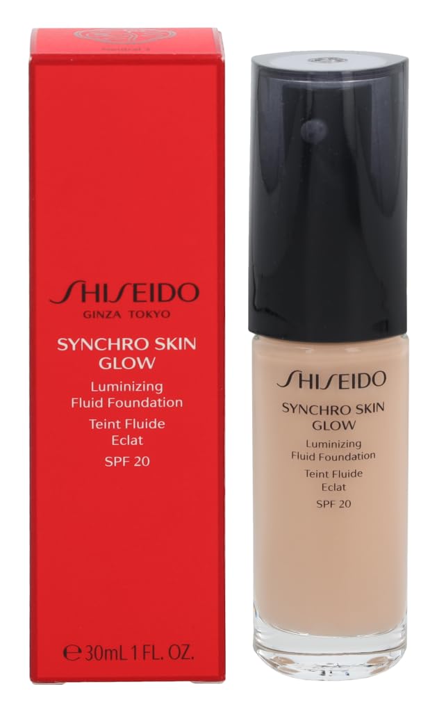 Shiseido Synchro Skin Glow Neutral 3 Fluid Foundation 30Ml