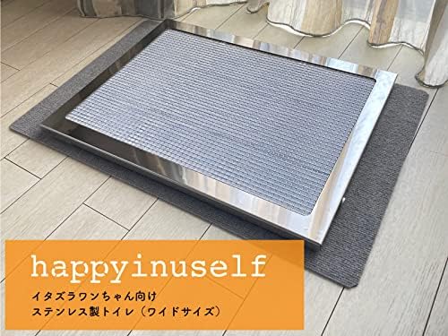 Web限定 犬用トイレトレー ステンレス製 トイレのいたずらっ子への心配がなくなります 犬用品 Baltzconcrete Com