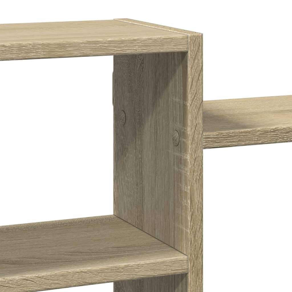 vidaXL Étagère Murale chêne Sonoma 129x18x42 cm Bois d'ingénierie