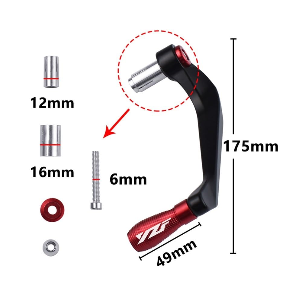 Protezioni per le mani delle moto Manopole Moto Manubrio Protezione Leva Frizione Freno Protezione Per YA&MAHA YZF R1 R6 2005 2006 2007 2008 2009 2010-2013