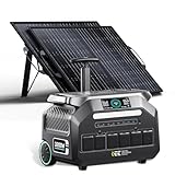 【2025新モデル】IEE P3200 ポータブル電源 ソーラーパネル セット100W 2枚 大容量 2048Wh 長寿命15年 リン酸鉄 ポータブルバッテリー 50分超急速充電 定格出力3200W 瞬間最大6400W キャスター付き 16台機器同時充電可能 停電対策 節電 防災推奨 EPS機能 アプリ遠隔操作 純正弦波 AC100V 50Hz/60Hz対応 PSE認証済み