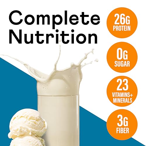 OWYN Only What You Need Protein Shake, High Protein Complete Nutrition Drink, Vanilla, 12 Fl Oz (12 Pack) image 2