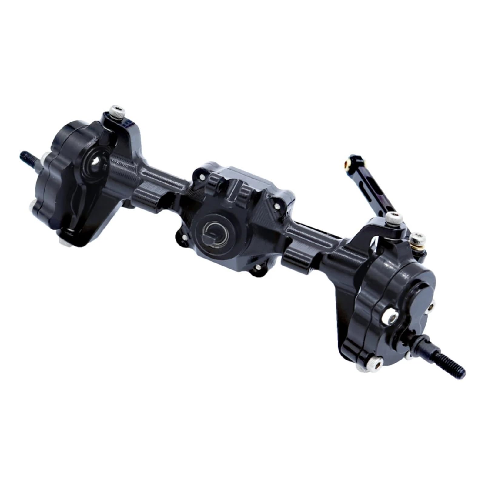 Kompatibel Mit FMS Für FCX24 1/24 RC-Auto-Upgrades, Teile, Zubehör, Komplette Metall-Portalachse Vorne Und Hinten Getriebe Teile