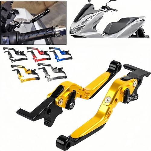 Levier d'embrayage Honda PCX pliable noir, l'accessoire idéal pour affronter la ville