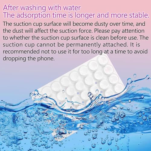 Agarre con para teléfono, Soporte Adhesivo, Soporte móvil de 80 Granos, Accesorios para Smartphone con sujeción Segura, agarres Traseros para Fotos, grabación de Video, transmisión en - imagen 9