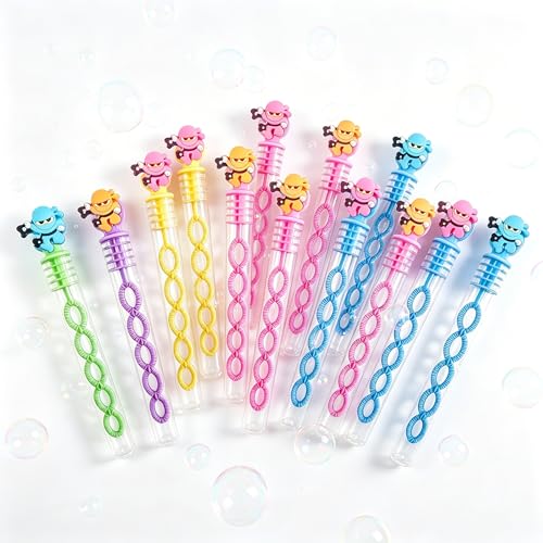 24 Packs Bulk Mini Ninja Bubble Wands for School Summer Party Supplies,Classroom Birthday Goodie Bag Prizes