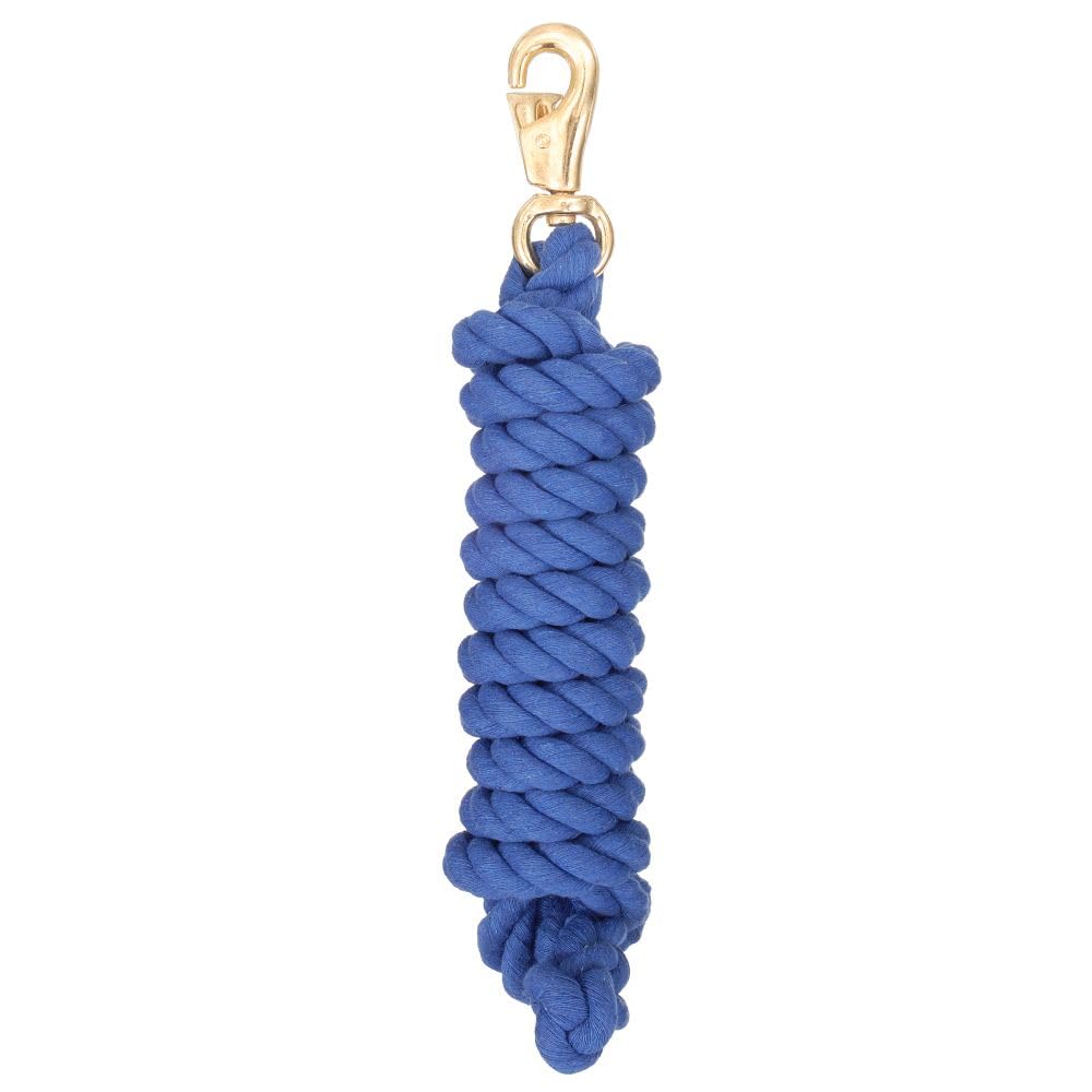 Tough 1 Economy Cotton Lead with Trigger Bull Snap, Blue/Royal, 3/4-Inch x 8 1/2-Feet