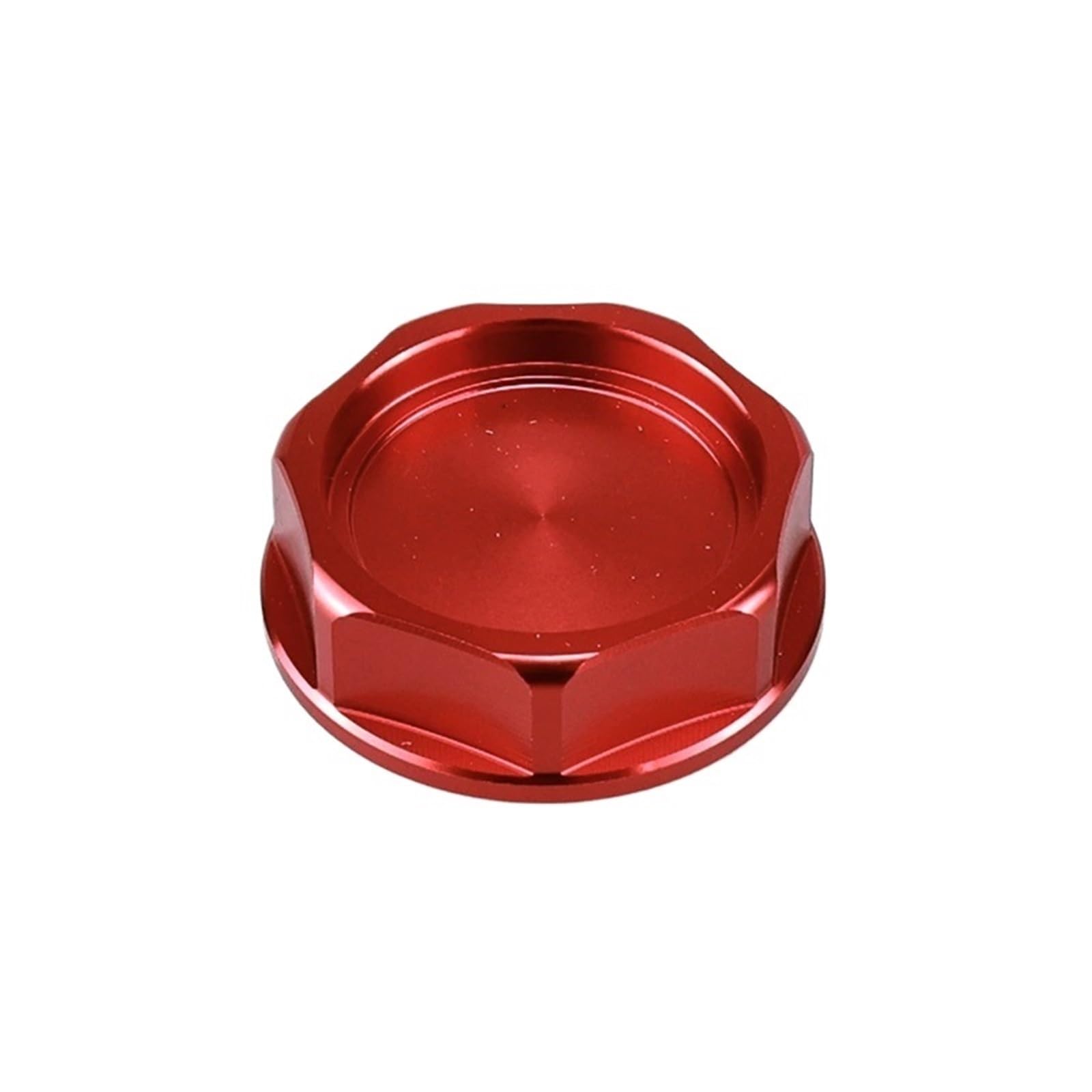 Tappo Benzina per Auto Tappo per Serbatoio Per Civico | Tappo olio motore Per auto Modifica auto Radiatore in alluminio Coperchio serbatoio serbatoio carburante(Red)