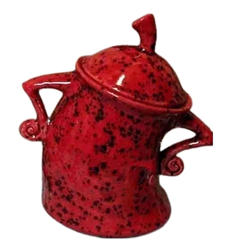Runioney Red Canister With Attitude Fun Airtight Kitchen Storage Canisters With Airtight Lid For Kitchen,C