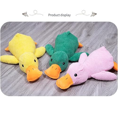 MooGlamor Brinquedo de pelúcia para cães e gatos pequenos (amarelo, tamanho pequeno)