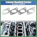 Motoforti Exhaust Manifold Gasket Engine Intake Manifold Seal for Buick Encore 1.4L 2013-2021 for Chevrolet Cruze 1.4L 2011-2016 No.55565348 Long-lasting