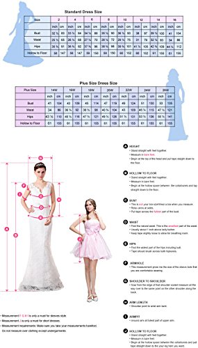 image for Babyonlinedress Women's Mermaid Gold Lace Embroidery Prom Dress Evenin