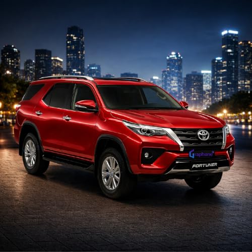 Image of Pringo Fortuner Toy Car for Kids | 1:36 Scale Diecast Pull Back Metal SUV Car | Openable Doors, Boot, Light & Sound Fortuner Toy Car for 3+ Year Boys | Gift Toy for Kids (Fortuner RED)