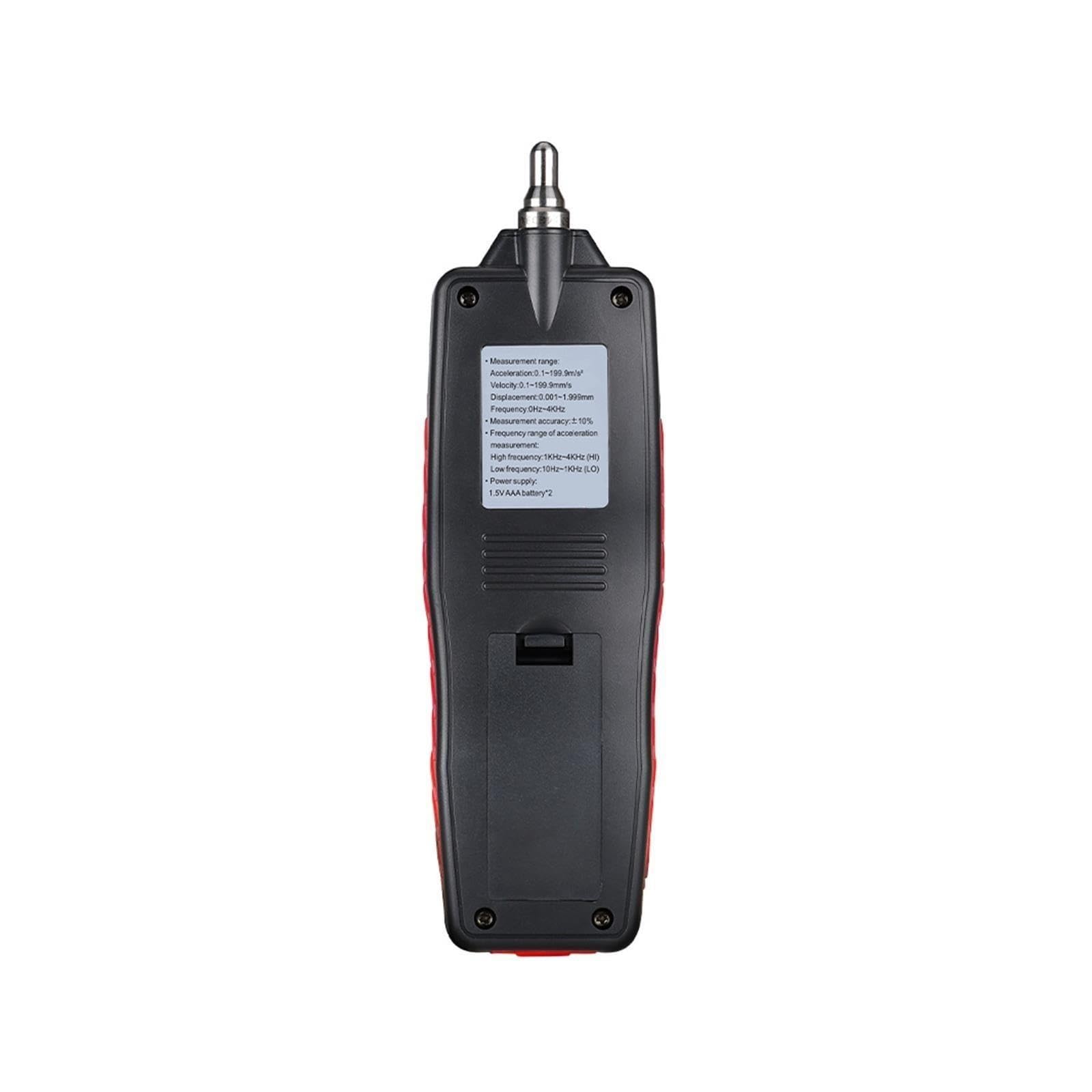 Medidores de Vibración, Wt63c Analizador de vibraciones Lcd en color Medidor digital Rotación Aceleración Velocidad Desplazamiento