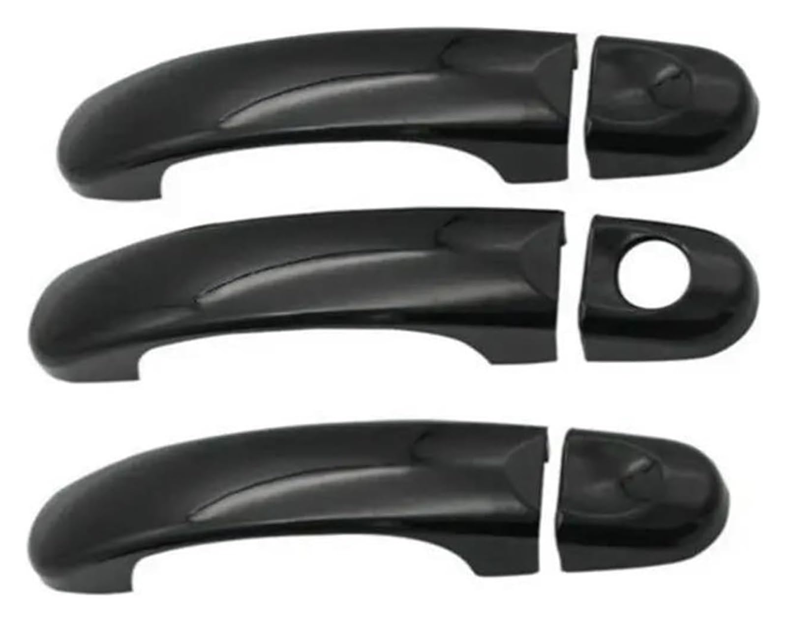 QWQTHGS Car Exterior Door Handle Cap for VW T5 T6 for Transporter for Caravelle for M&ultivan for California Car Outside Part Door Handle Cover Trim