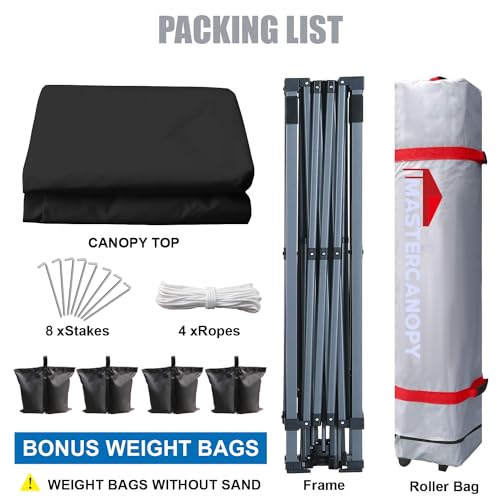 Mastercanopy CANOPY TENT With Roller Bag thumb #3