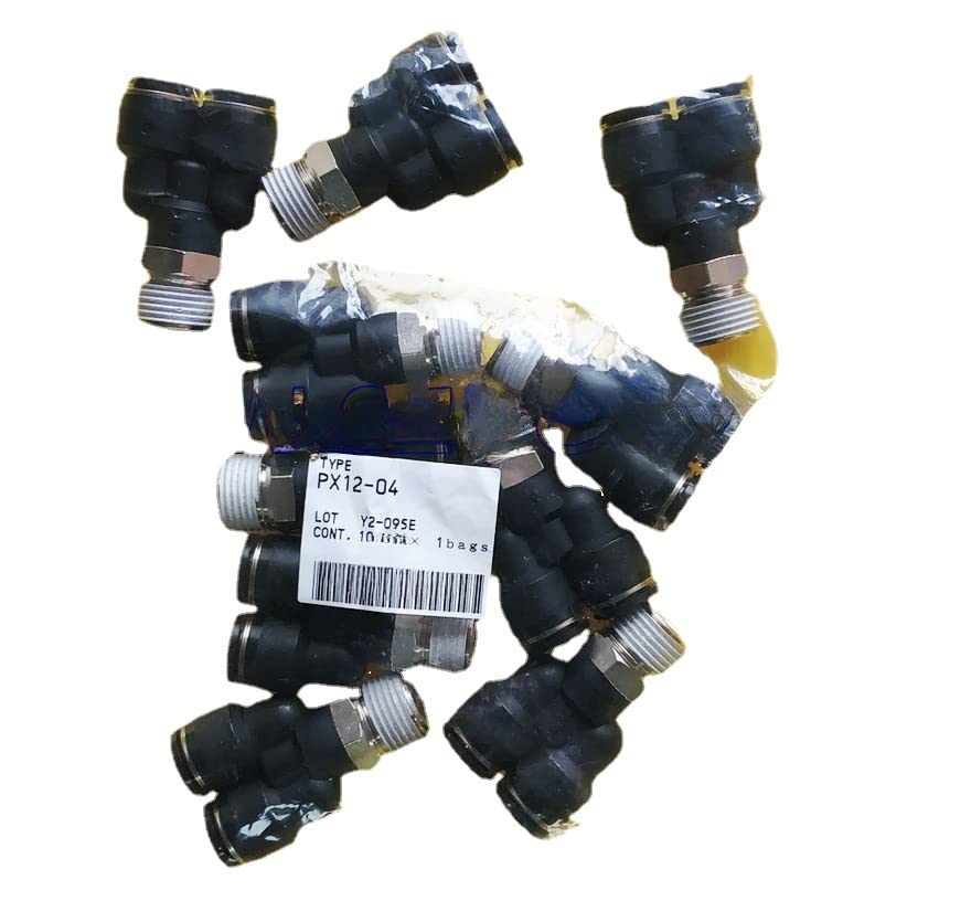 2pcs Y-shaped manifold connector PX10-02 03 04 PX12-02 03 04 PX16-03 04 (PX12-04)