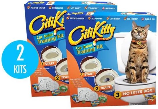 CitiKitty Cat Toilet Training Kit (Two Pack) 141 [Parallel Import]