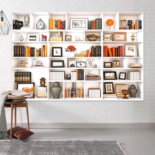 Fondo bibliotecario para fotografía 7x5 pies miniatura 3