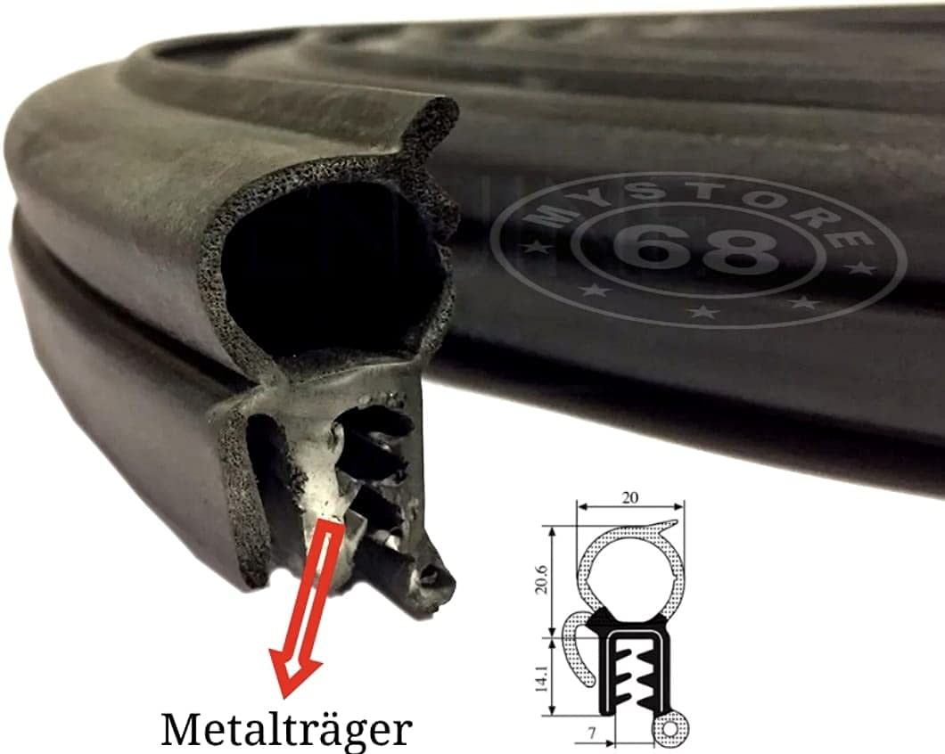 Lot De 4 Joints En Caoutchouc Compatibles Avec V.W. T4 Bus Multivan Caravelle, 2 Joints De Porte + Hayon + Porte Coulissante - Kit De Joints En Caoutchouc (ne Convient Pas Pour