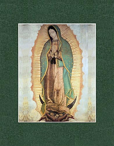 Religious Prints Pre-Matted Traditional Catholic Art, Fits Standard 11x14 Frame (Our Lady of Guadalupe)