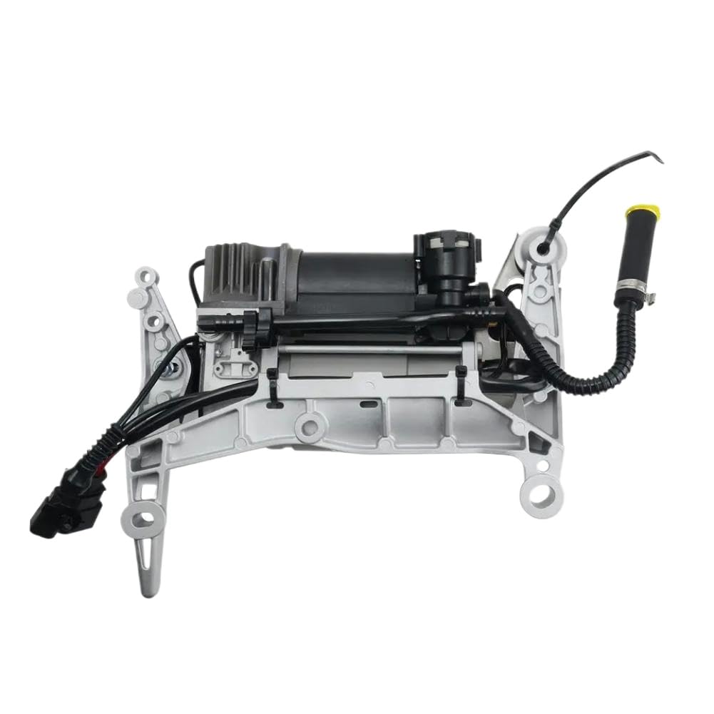 Air Suspension Compressor with Carrier and Relay Compatible with 7L0616007A 7L0698007B 7L0616007C 7L0698007D