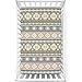 Aztec Themed Fitted Crib Sheet,Standard Crib Mattress Fitted Sheet Soft & Stretchy Fitted Crib Sheet-Baby Sheet for Boys Girls, 28â€œ x52â€œ,Multicolor