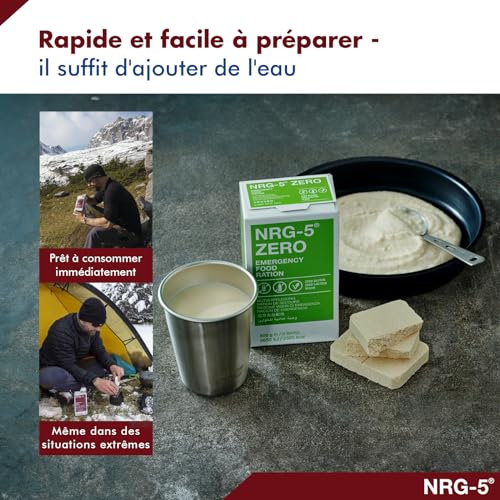 Emergency Food NRG-5® Zero Ration Alimentaire d'urgence, sans Gluten – vue 6