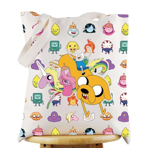Bolso Tote para fans de Finn y Jake Adventure miniatura 1