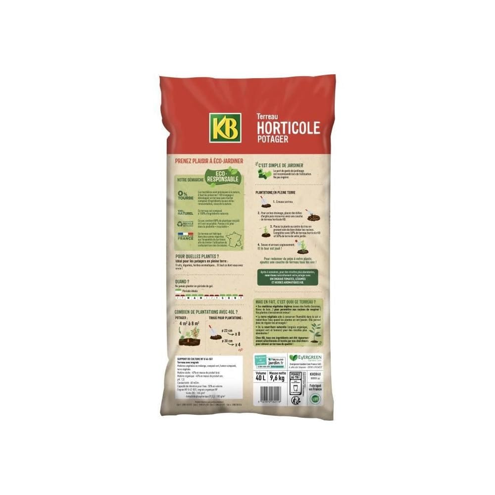 KB-Tierra para macetas KB