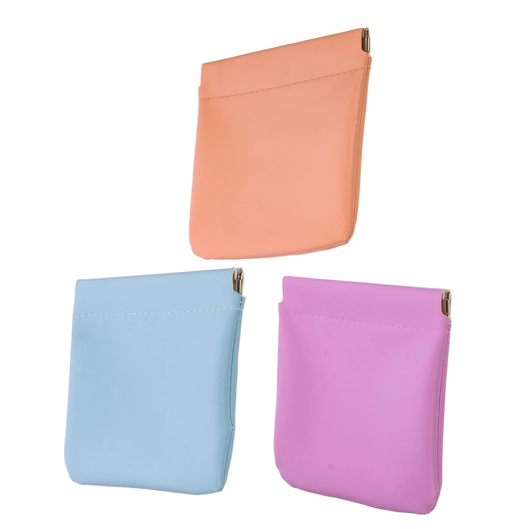 Healeved 9 Pz Borsa Cosmetica Per Rossetto Portafoglio Automatico Spremere La Borsa Cosmetica Tascabile Elementi Essenziali Della Borsa Mini Trousse Per Borsa Miniborsa Pelle Sintetica