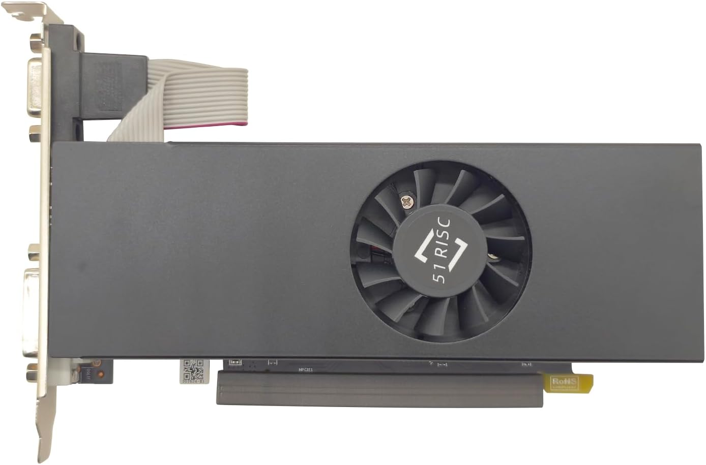 Radeon RX 550 LP Graphics Card, Low Profile 4GB GDDR5 Small Form Factor Video Card for Gaming 4K Display Desktop/Mini PC SFF Video Card (RX 550 4GB)