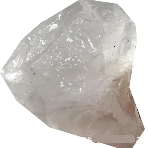 LGJYFI Kristall-Rohstein, natürlicher weißer Kristall, zerkleinerter Stein, Entmagnetisierungsstein, Schmuckdekoration, Kristall-Rohstein (Größe: natürlich, Farbe: 1-3 cm, 1 kg)