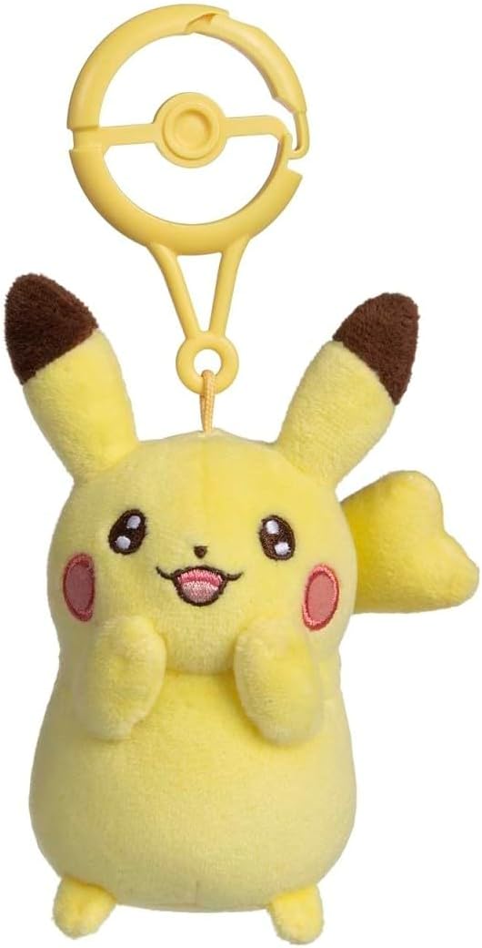 Pokémon Center: Pikachu (Naive) Natures Plush Key Chain