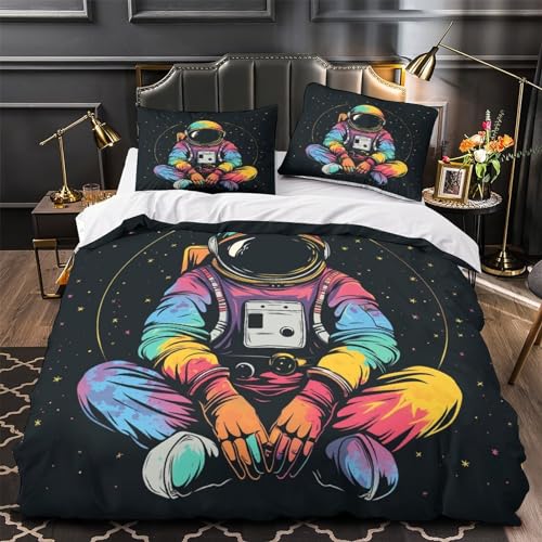 Linge de lit astronaute facile d'entretien pour simplifier le quotidien - 4