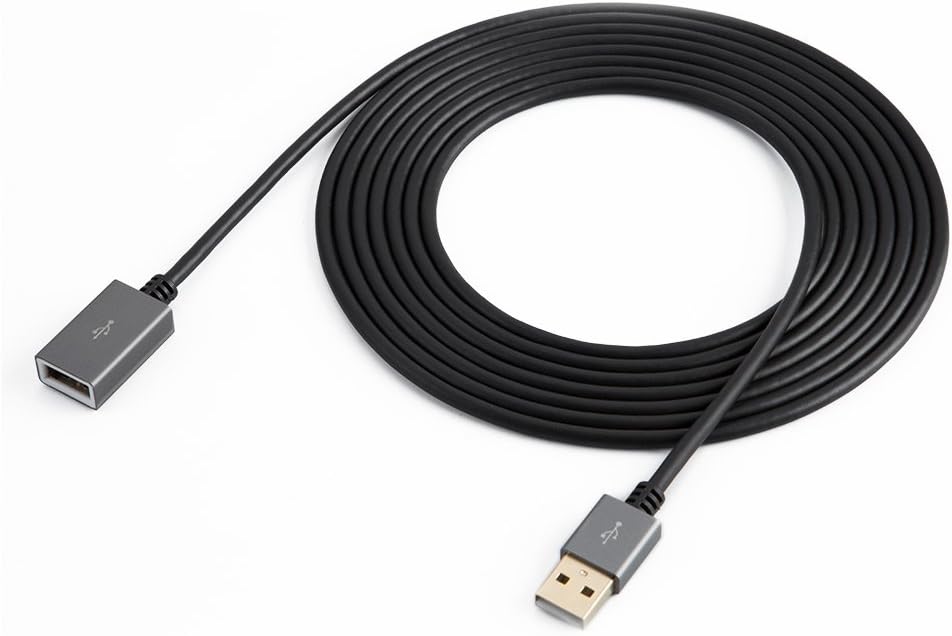 Exсluѕіvе Sресіаl CableCreation 10FT USB 2.0 Extension Cable, USB A Male to Female Extension Lead for Gamepad, Flash Drive, Mouse, Keyboard, Printer, Scanner, Card Reader, 3 Meters, Black