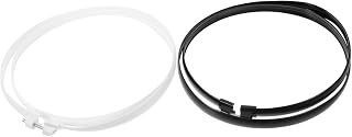 EXQUIMEUBLE 2 Piezas Aro de Repuesto para Ventiladores Eléctricos de Accesorios de Plástico Reutilizable para Fijación de Cubiertas Compatible con Ventiladores Pared Color