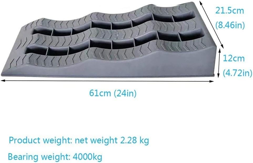 2pcs Wheel Chocks, Strong Load Bearing Wheel Stoppers, Stabilizer On Uneven Ground, Suitable for Trailers, Suvs, Off-Road Vehicles and Motorhomes