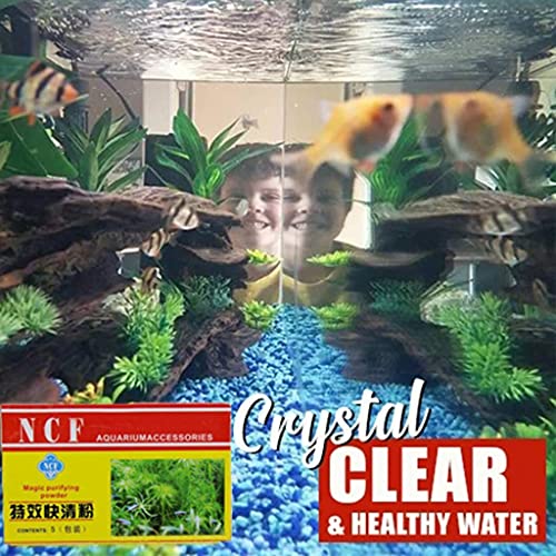 Eco-Aquarium Purifying Powder,Water Purifier Powder,Aquarium Cleaner Accessories,Water Treatment,Aquarium Cleaning Tool - Thumbnail 7