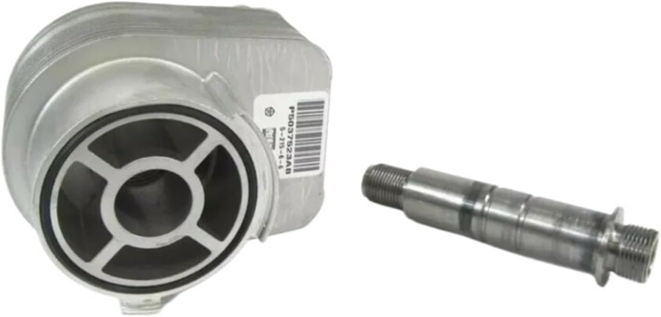 5037523AB Engine Oil Cooler Compatible With CHRYSLER 300 WITH 6.4L HEMI 2009-2018 Compatible With JEEP GRAND CHEROKEE WITH 6.4L HEMI 2012-2019