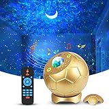 ⚽【Verschiedene Beleuchtungsmodi】 Dieser Sternprojektor Sternenhimmel Projektor verfügt über 3 Lichtfarben (blau, rot, grün) und 65 verschiedene Beleuchtungsmodi. Es kann feste oder mehrfarbige Lichteffekte von Meereswellen projizieren. Sie können den gewünschten Beleuchtungsmodus auswählen. Dieser Led Sternenhimmel Projektor kann den Mond und unzählige Sterne für Sie starten! Der Projektionsbereich könnte die Decke Ihres Zimmers abdecken, um die Decke in ein Heimplanetarium zu verwandeln.