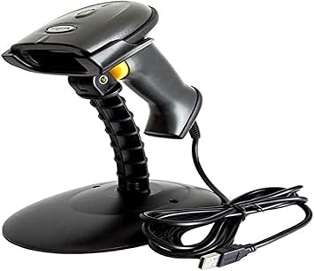 3nStar Laser Handheld Barcode 1D Scanner, Autosense for Point of Sale - pcAmerica, Aldelo, Quickbooks - SC100